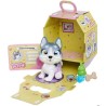 Smoby - Pamper Petz - Husky a adopter - 4 accessoires - Articulé - Bois et fa...