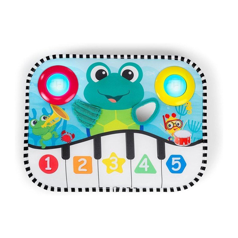 BABY EINSTEIN NEPTUNE Piano de lit bébé musical pour bébé, découverte chiffre...