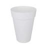 ELHO Pot de fleurs Rond Loft Urban - Ø 34 x 45,6 cm - 23 l - Blanc