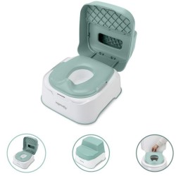 INGENUITY Pot d'apprentissage, réducteur de toilette et marche pied 3 en 1