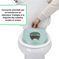 INGENUITY Pot d'apprentissage, réducteur de toilette et marche pied 3 en 1