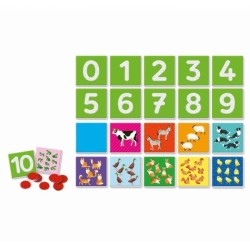 Montessori - Clementoni - Les chiffres tactiles - Jeu éducatif