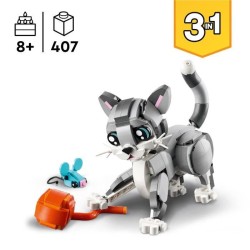 LEGO Creator 31163 3-en-1 Le chat joueur - Jeu de construction pour fille des...
