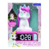 Réveil veilleuse digital LEXIBOOK - Licorne - 3D lumineux et sonore - Blanc e...