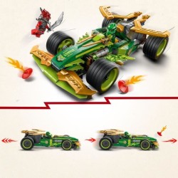 LEGO NINJAGO 71828 La voiture de course a rétrofriction de Lloyd - Jouet de c...