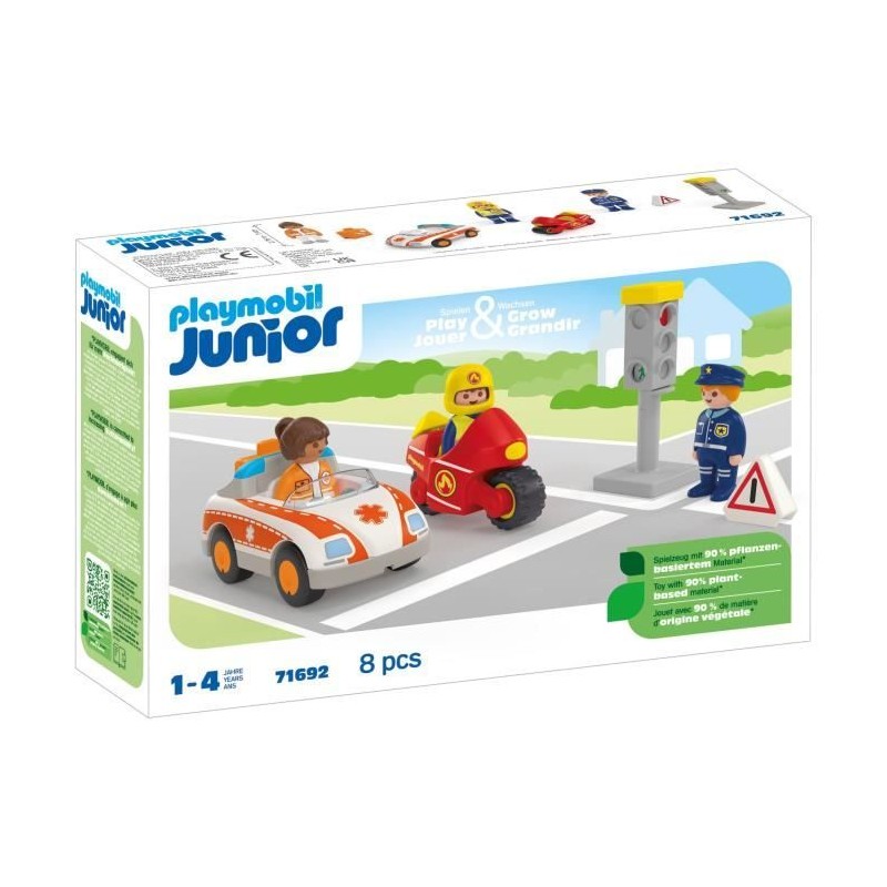 PLAYMOBIL Junior 71692 Héros du quotidien, Des 12 mois