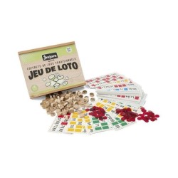 JEUJURA - Jeu De Loto - Coffret En Bois - Mixte - A partir de 3 ans - 48 cart...