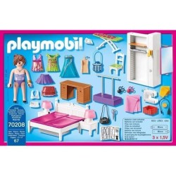 PLAYMOBIL 70208 Chambre avec espace couture, Dollhouse La Maison Traditionnel...