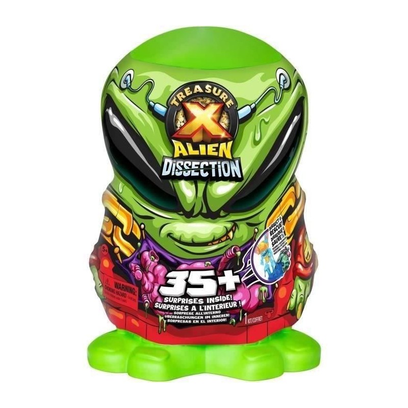 Figurines miniatures - MOOSE TOYS - Méga Alien Dissection - Trésor X