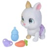 Smoby - Pamper Petz - Lapin a adopter - 4 accessoires - Articulé - Bois et fa...