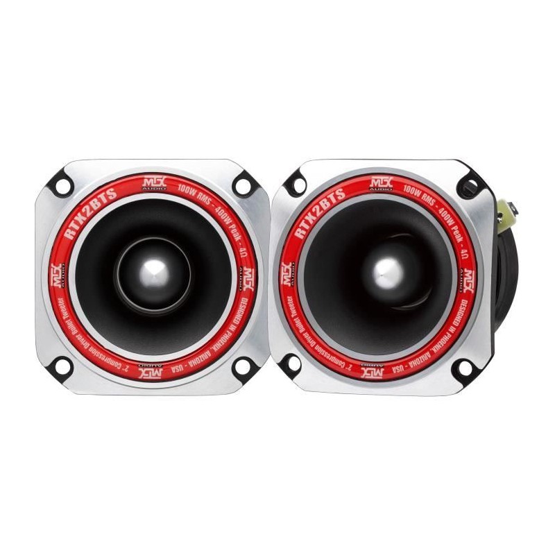 MTX AUDIO - MTX tweeter a haute efficacité RTX2BTs - Ø8cm - Bobine 25mm - 100...