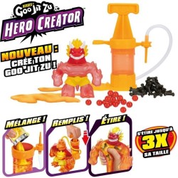 Figurine Hero Creator Blazagon 11cm - HERoeS OF GOO JIT ZU - Kit de création ...