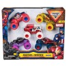 SPIN MASTER PACK DE 5 VÉHICULES MARVEL DIE-CAST 1:64 Monster Jam