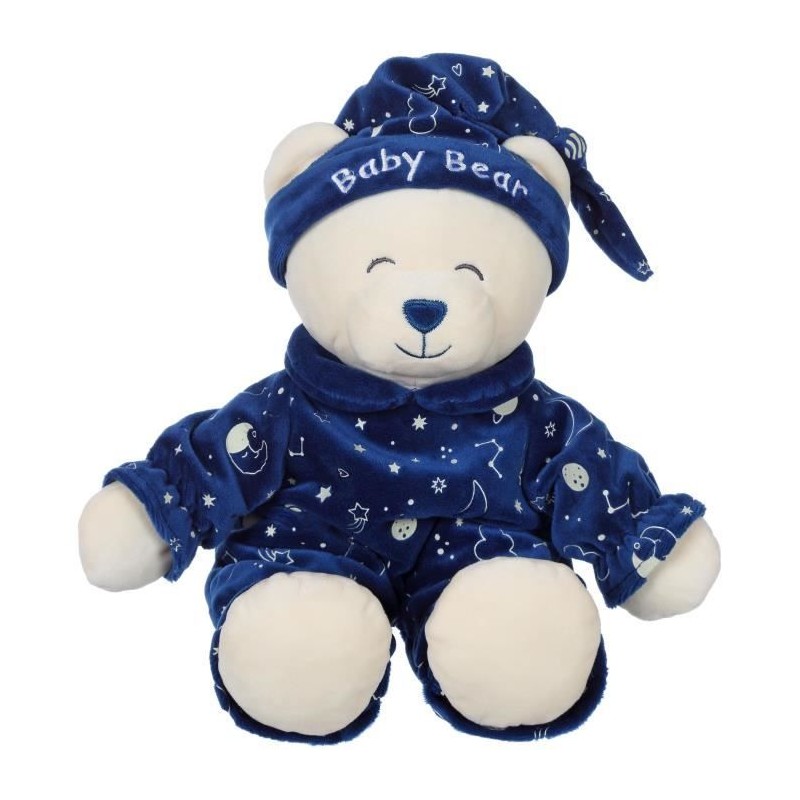 Gipsy Toys - Baby Bear Glow In The Dark - Peluche Pour Enfant - Brille Dans L...