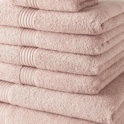 Lot de 10 serviettes de bain TODAY comprenant 4 serviettes 30x50 + 4 serveite...