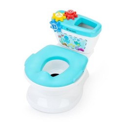 BABY EINSTEIN Mini Toilette enfant avec Réducteur de Toilette inclus, Chasse ...