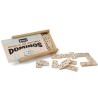 JEUJURA - Jeu de Dominos en Bois - Coffret en Bois - Garçon et Fille - A part...