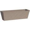 Jardiniere - GARDEN ID - Green Care Impact Taupe - 50 x 16 x 16 cm - Garanti ...