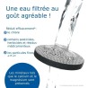 Cartouche BRITA - MicroDisc - Pack de 6 - 1 filtre = 1 mois de filtration