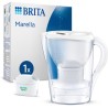 Carafe filtrante BRITA - Marella Blanche - Capacité 2,4L dont 1,4L d'eau filt...