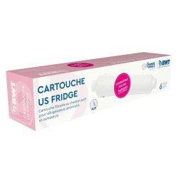 Cartouche charbon actif - BWT - Universelle frigo/osmose - 10 µm - Améliorati...