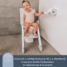 Réducteur de WC - DREAMBABY - STEP-UP - Siege d'apprentissage de la propreté ...