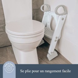 Réducteur de WC - DREAMBABY - STEP-UP - Siege d'apprentissage de la propreté ...