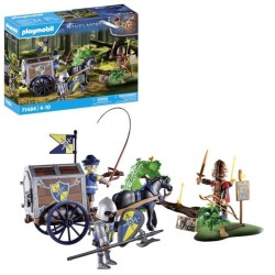 PLAYMOBIL 71484 Convoi de Novelmore avec bandit, Novelmore, Chevaliers et vol...