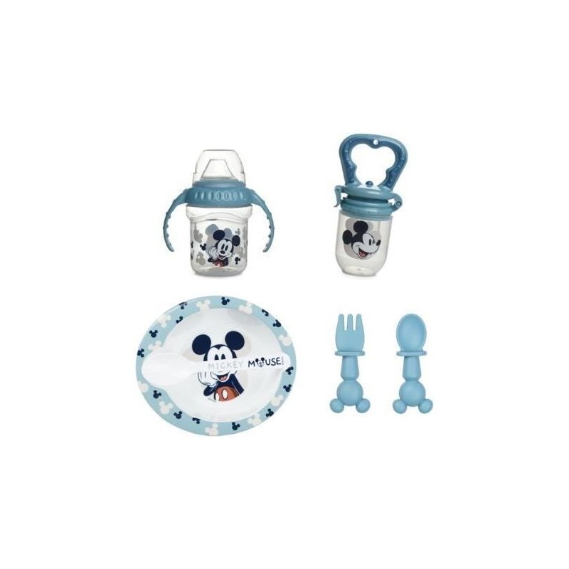 Pack repas 1er age THERMOBABY MICKEY - 1 grignoteuse + 1 bol avec cuillere + ...