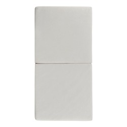 Matelas Bébé Pliant 60x120x4cm - 2 Parties - Couchage D'appoint - Déhoussable...