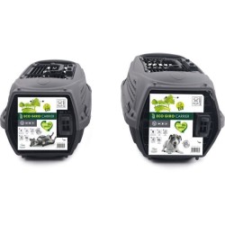 Caisse de transport pour chat M.PETS ECO GIRO - Cage en plastique - Taille S ...