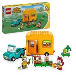 LEGO Animal Crossing 77054 Caravane et stand de jardinage de Racine - Jouet v...