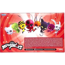 Bandai - Miraculous - Pack de 8 kwamis – Collection de Mini-figurines - P50532