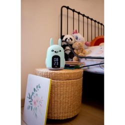 Réveil & Veilleuse Baxter le lapin - BIGBEN -  3 mélodies  - Intensité lumine...