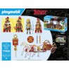 PLAYMOBIL 71543 Char romain et chevaux, Astérix, Personnage de la BD, Avec 2 ...