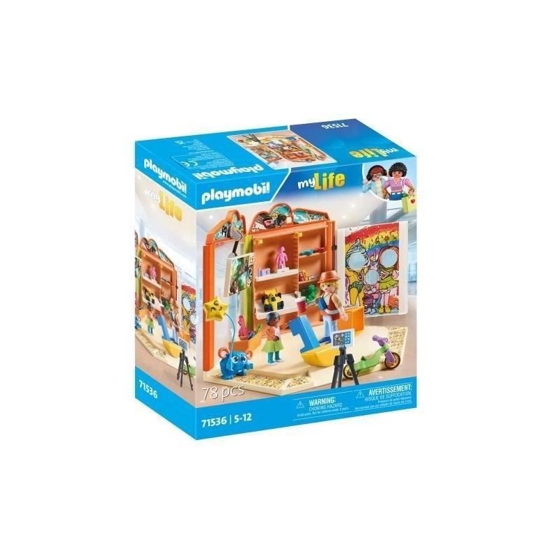 PLAYMOBIL 71536 Magasin de jouets, My Life, Le shopping, 78 pieces, Des 5 ans