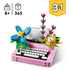 LEGO Creator 31169 3-en-1 La machine a écrire avec des fleurs - Jeu pour enfa...