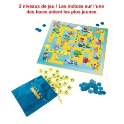 Mattel Games - Scrabble Junior - Jeu de Société - 6 ans et + Y9668