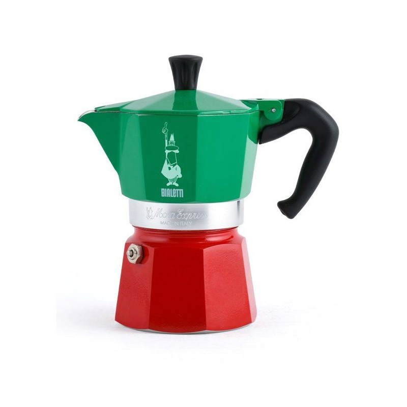 Cafetiere italienne - BIALETTI - Moka Express Italia - Tous feux sauf inducti...