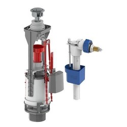 Kit mécanisme WC a alimentation latérale - ROUSSEAU - Certifié NF - Silencieu...