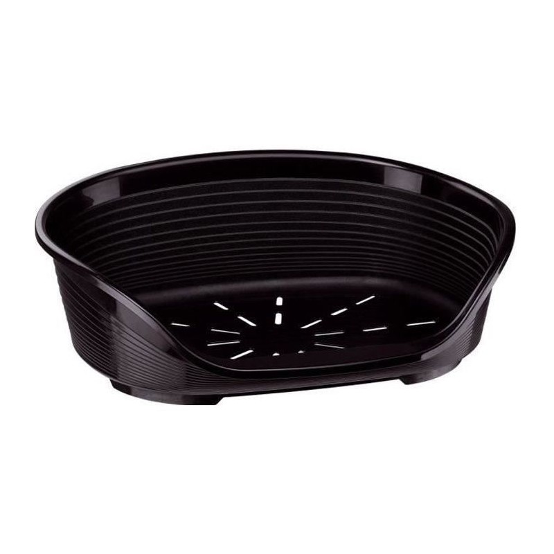 Panier-Corbeille SIESTA DELUXE Taille 8 - 82*59,5*25 cm -Noir -FERPLAST