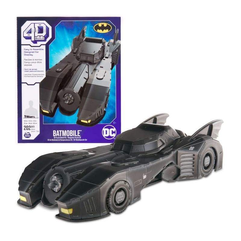 Puzzle 4D Build Batman Batmobile Modele 3D de voiture a assembler
