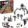 LEGO 75372 Star Wars Pack de Combat des Clone Troopers et Droides de Combat, ...