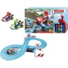 Circuit Mario Kart - CARRERA-TOYS - Coffret complet avec 2 voitures télécomma...