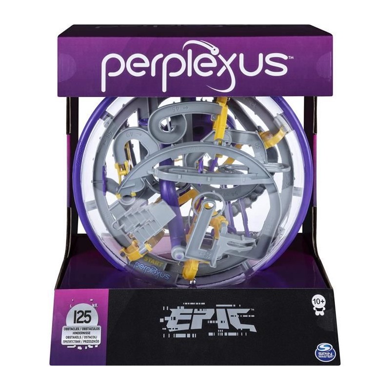 Perplexus Epic Labyrinthe 3D - SPIN MASTER - Violet - Pour enfant de