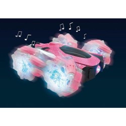 Crosslander 360+ - Voiture rose télécommandée Tout-Terrain lumineuse, program...