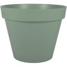 Pot de fleurs rond - EDA - Toscane - 76 L - Ø 60 x H 47 cm - Vert laurier