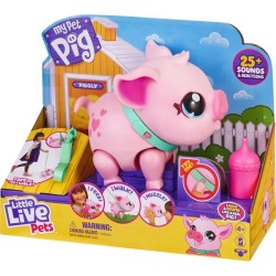 Jouet interactif - MOOSE TOYS - Little Live Pets Cochon rose - A