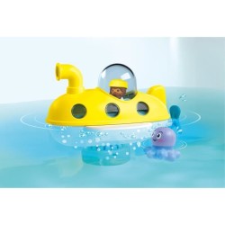 PLAYMOBIL Junior 71440 Sous-marin, Junior AQUA Tinti, Jouet pour le bain, Des...