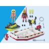 PLAYMOBIL 71464 Bateau de pompier et scooter des mers - Action Hereos - Les p...